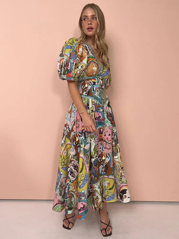 Loretta Bohème-Kleid