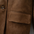 Eleganter Blazer aus Wildleder - Megan