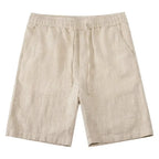 Shorts aus Baumwolle und Leinen für Herren - Neroli