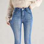 Damen-Thermohose mit Denim-Effekt - Davianne