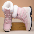 Gepolsterte Winterstiefel mit Warmfutter - Enna