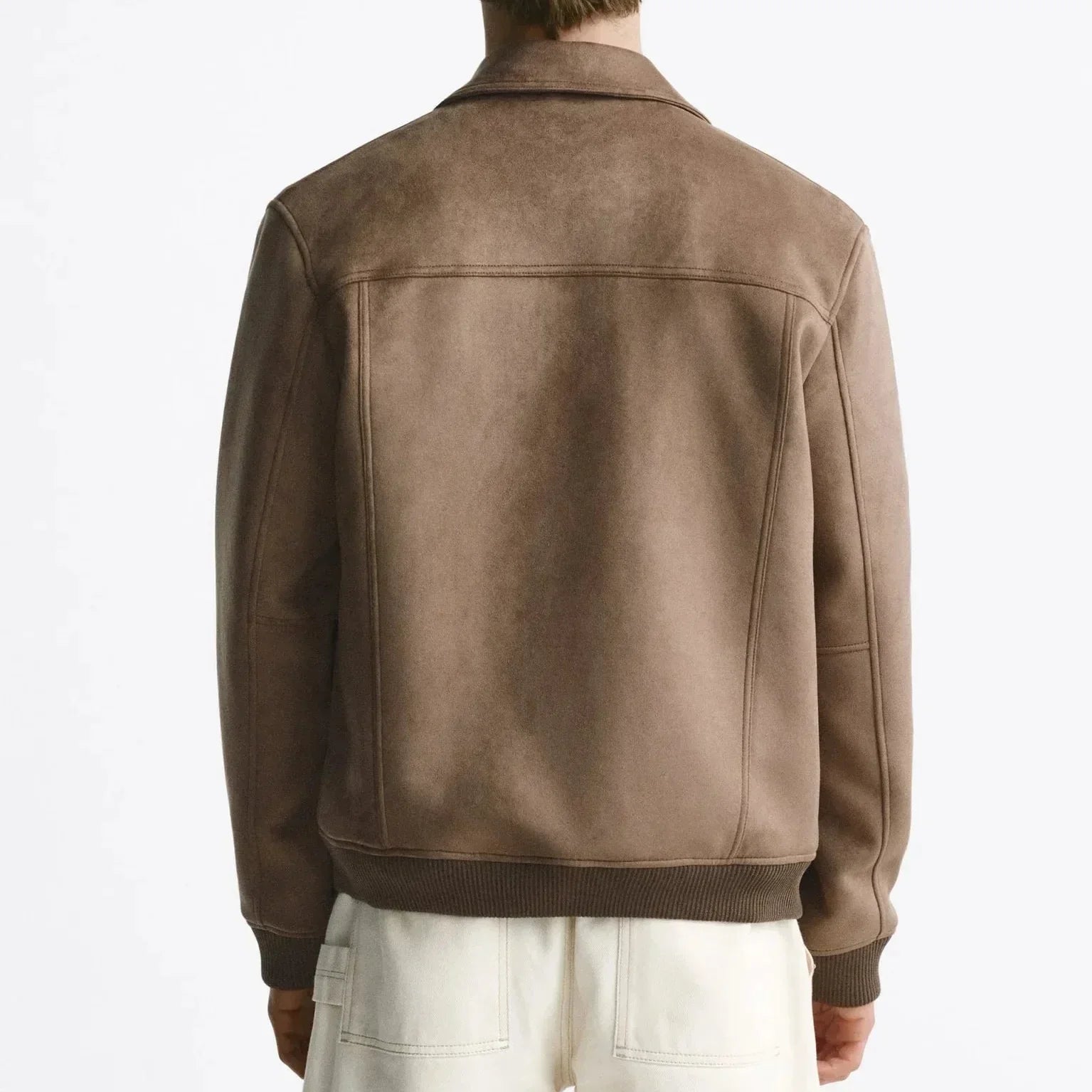 Herrenjacke in Wildlederoptik - Marceau