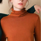 Caro - Bedeckter Schnitt Rollkragenpullover für Frauen