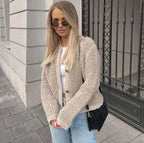 Amra - Teddy-Strickjacke