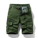 Tarnfarbene Cargo-Shorts mit mehreren Taschen für Männer - Ranger