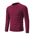 Herrenstrickpullover mit langen Ärmeln und Rundhalsausschnitt - Odrin