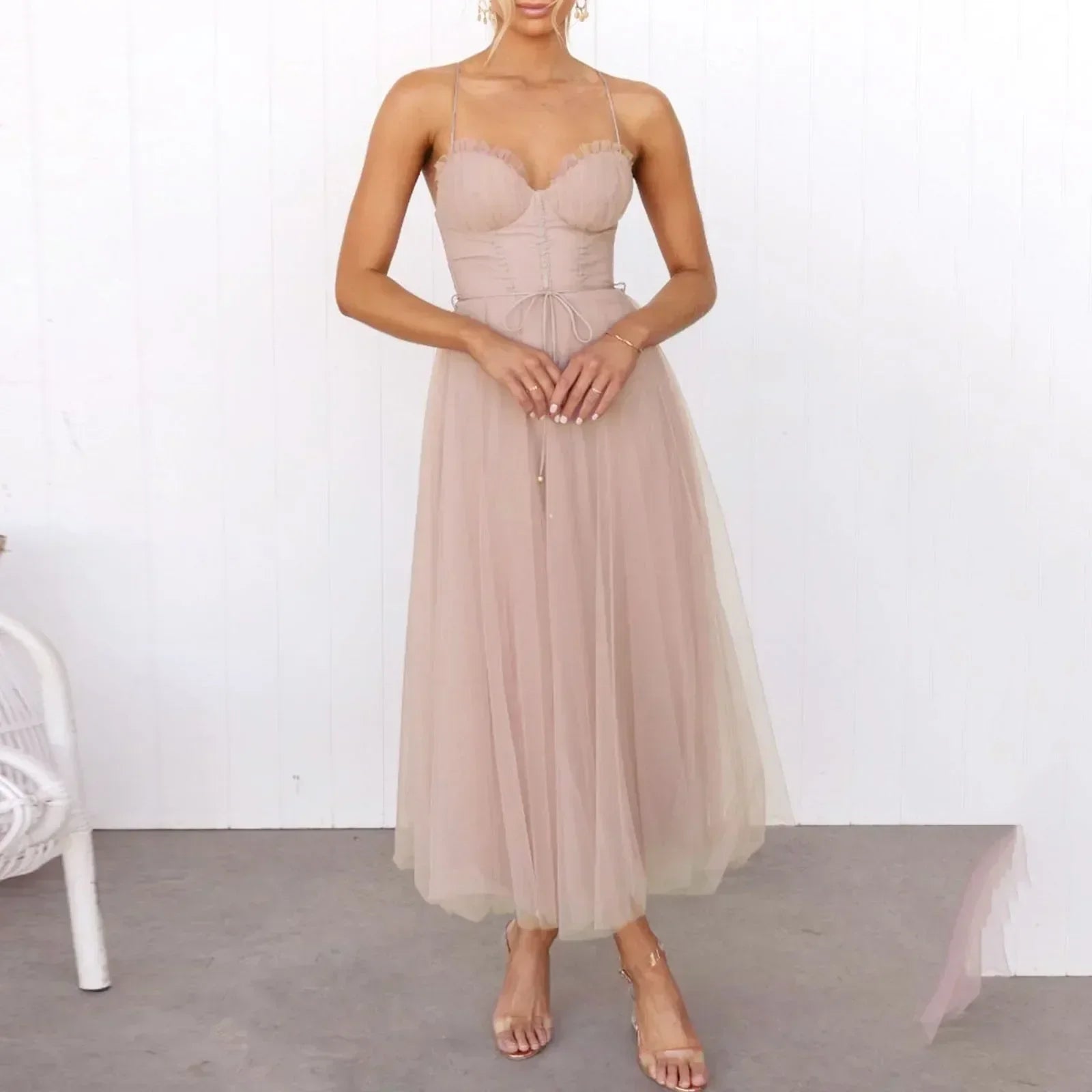 Madeline - Abendkleid aus Mesh
