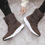 Wasserdichte Damenstiefel mit technischem Design - Nareen