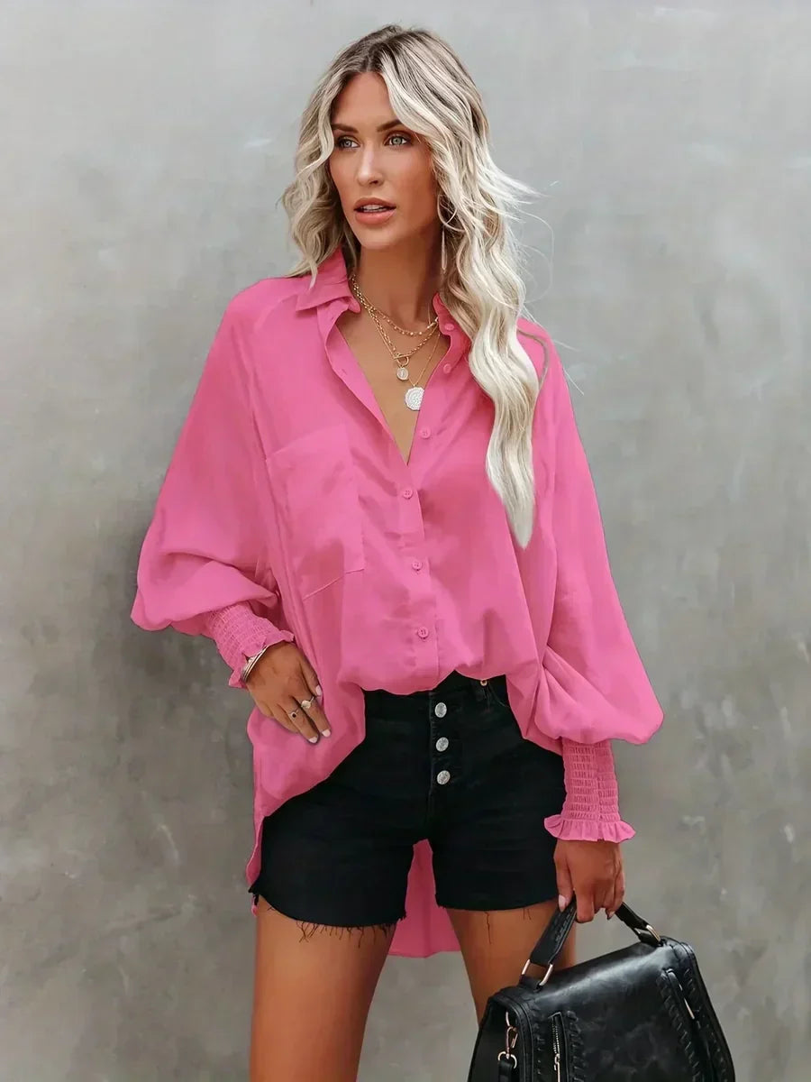 Anna Klassisches Langarmshirt Damen – Zeitlos und Vielseitig