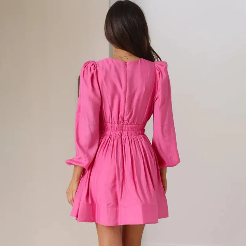 Pilar Buntes und vielseitiges Kleid