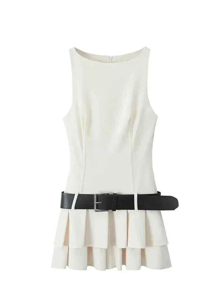 Cristy - Kleid mit Gürtel