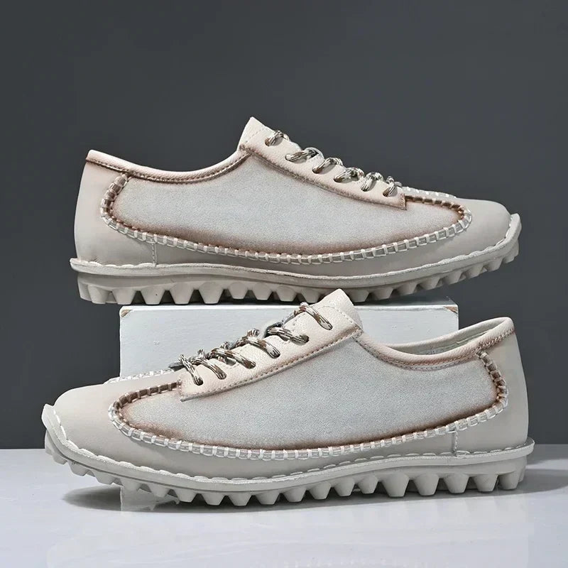 Geflickte Lederschuhe - Robert