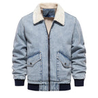 Sherpa Komfort in Denimjacke