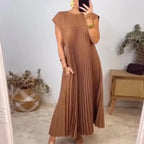 Rachel - Kurzärmeliges Basic-Kleid