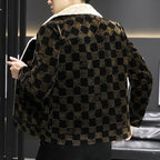 Karierte Cordjacke - William