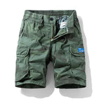 Tarnfarbene Cargo-Shorts mit Seitentaschen für Männer - Malta