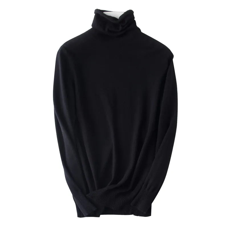 Caro - Bedeckter Schnitt Rollkragenpullover für Frauen