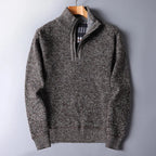 Herren Wollpullover mit Reißverschluss - Darven