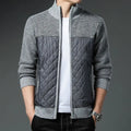 Gesteppte Strickjacke - Matias