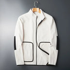 Leichte Herren-Fleecejacke mit kontrastierenden Details - Erian