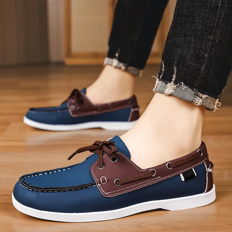Leder-Boot-Schuh - Leno