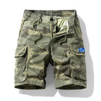 Tarnfarbene Cargo-Shorts mit Seitentaschen für Männer - Malta