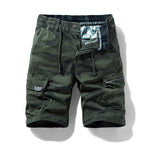 Tarnfarbene Cargo-Shorts mit mehreren Taschen für Männer - Ranger