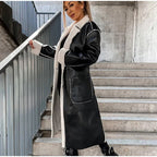 Lederjacke mit praktischen Taschen