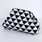 Women's gewebte Tasche Frühling Sommer Stil mit gestreiften Design