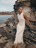 Qinisy - Langes Bohème-Kleid