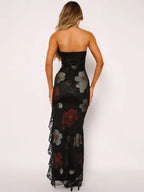 Jannette Trägerloses Kleid