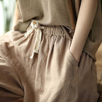 Kara - Coole Hose aus Leinen und Baumwolle
