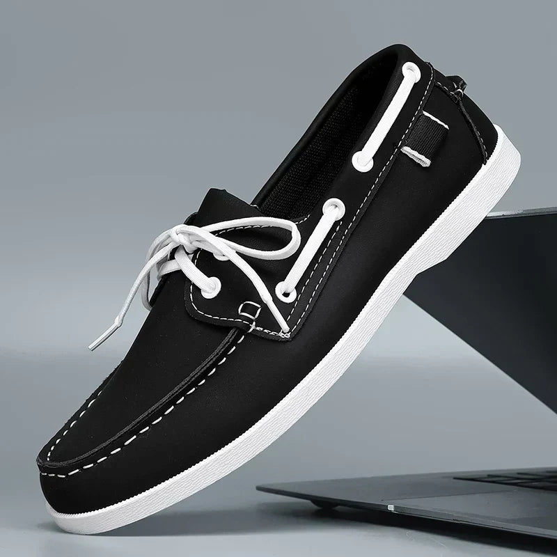 Leder-Boot-Schuh - Leno