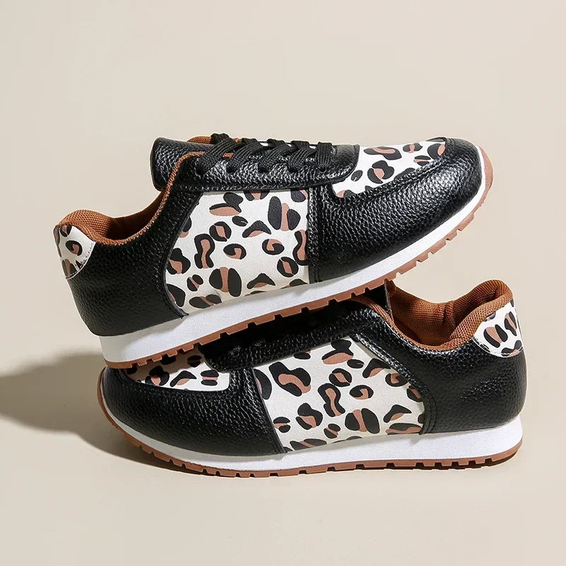 Sneaker mit Leopardenmuster - Lana