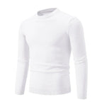 Herrenstrickpullover mit langen Ärmeln und Rundhalsausschnitt - Odrin