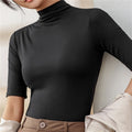Livia - Nahtloser Rollkragenpullover