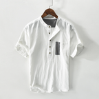 Saint Morris Leinen-T-Shirt Brisa