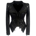 Lederjacke mit stilvoller, zeitloser Optik