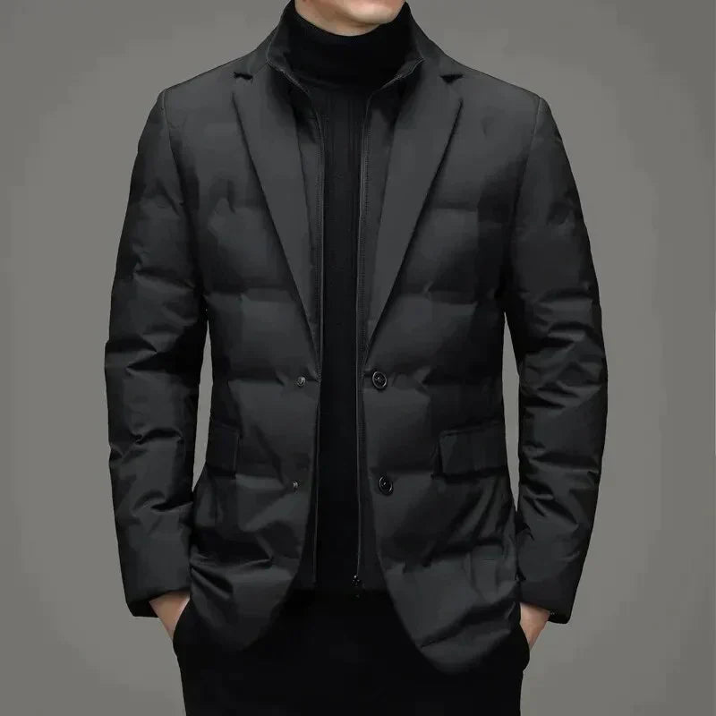 SANDER - Faux 2-teilige warme Jacke für Männer