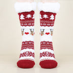 Gemusterte Wintersocken