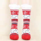 Gemusterte Wintersocken