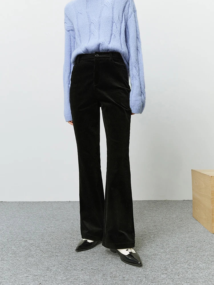 Damen-Cordhose in gerader Silhouette - Ailbhe