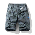 Tarnfarbene Cargo-Shorts mit Seitentaschen für Männer - Malta