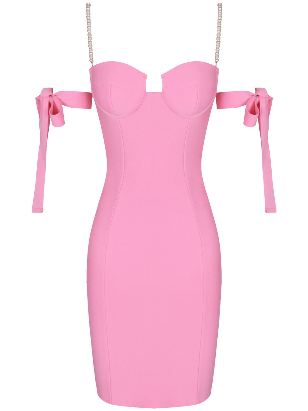 Xenia - Eng anliegendes Kleid mit Streifen