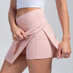 Ragnilda Sportrock - Sportlicher High Waist Rock mit Taschen