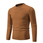 Herrenstrickpullover mit langen Ärmeln und Rundhalsausschnitt - Odrin