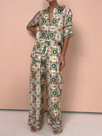 Olivia Bequemes Mosaikdruck-Set