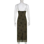 Verona - Vintage-Kleid aus floraler Spitze mit transparentem Overlay