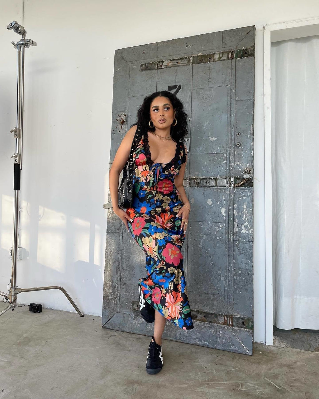 Azucena Geblümtes Kleid
