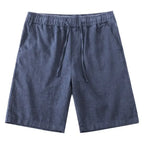 Shorts aus Baumwolle und Leinen für Herren - Neroli